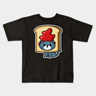 Toast Cat Kids T-Shirt